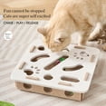 thumbnail image 2 of CLIQKWEN Cat Nail File & Scratch Puzzle Enrichment Box – with 3 Bell Balls & Funny Cat Stick, Stress-Free Alternative to Nail Clippers & Grinders, Easy to Disassemble & Clean, 2 of 7