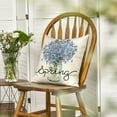 thumbnail image 2 of Sm:)e Lavender vasel Spring Pillow Covers Set of 2,18x18 Inch, 2 of 6