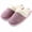 Purple, variant on Aerusi Women’s Memory Foam House Slippers, Soft Plush Indoor Outdoor Scuff Shoes with Non-Slip Sole, Purple