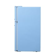 Avanti Retro Series Compact Refrigerator and Freezer, 3.1 cu. ft., in Robin Egg Blue (RMRT30X6BL-IS)