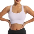 thumbnail image 4 of Yijfswar Women's Sports Bras Wirefree Low Impact Workout Bras Breathable Yoga Sport Bras for Everyday & Sleep, Size XS, 4 of 9
