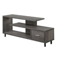 thumbnail image 1 of Pemberly Row Modern Wood TV Stand for TVs up to 60" in Weathered Gray, 1 of 7