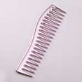 thumbnail image 4 of Peine antiestático de dientes anchos para desenredar el cabello, puede arreglar el peinado Rosado Jinwen peine para desenredar dientes anchos, 4 of 6
