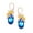 Crystal Butterfly, variant on CACA LADY 925 Sterling Silver Halloween Earrings Hypoallergenic Earrings Halloween Jewelry Gifts for Women
