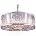 thumbnail image 2 of Elegant Lighting Chelsea 36" 10 Light Royal Crystal Pendant Lamp, 2 of 2