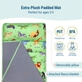 thumbnail image 2 of Wildkin Toddler Microfiber Nap Mat for Boys and Girls (Wild Animals), 2 of 6