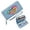 Blue, variant on GEEAD Wallet with Large Capacity Zip for Women Card Holder Wallet for Women Tie-dye heart Playful celebration Best MOM Ever Romantic Gift for Wife & Girlfriend Ideal Holiday Gift