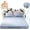 Gray, variant on Grounding Sheets ,   + Fiber, Grounding Sheets Can Improve Sleep and Sub-, Anti-Static Grounding Fitted Sheet with 15 ft Gounding Wire(Gray,60"x80"x13")