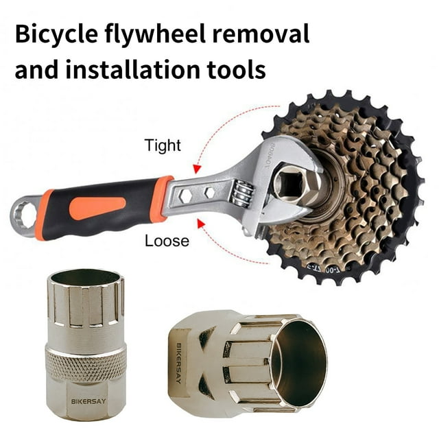 BT013A/BT013B Flywheel Sleeve High Hardness Easy to Use Long Service Life Portable Bicycle Lockring Sleeve Repair Tools