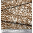 thumbnail image 2 of Soimoi Rayon Crepe Fabric Snake Animal Skin Print Fabric by Yard 46 Inch Wide, 2 of 3