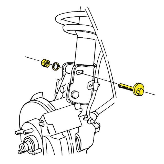 (1) Kit Para Ajuste De Camber Tc3 1981 A 1982 Plymouth Delantero MOOG .