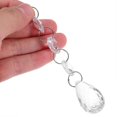 thumbnail image 3 of Clear Octagonal Bead Chandelier Pendant Decorations 30Pcs, 3 of 5