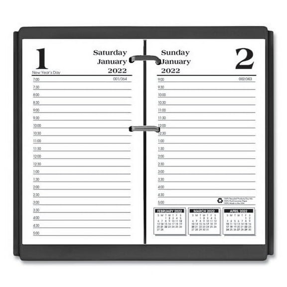 "Economy Daily Desk Calendar Refill, 3.5 x 6, White Sheets, 2023 | Bundle of 2 Each"