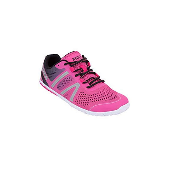 Xero Shoes HFS - Women's Lightweight Barefoot-Inspired Minimalist Road Running Fitness Shoe. Zero Drop Sneaker Pink