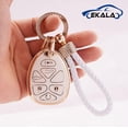 thumbnail image 5 of EKALA pour Chevy Porte-Clés avec Lanière, Coque Souple TPU Compatible avec Chevy Suburban Traverse, 5 of 5
