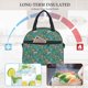 thumbnail image 4 of Balery Jungle Animals Bolsa de Almuerzo Impresa, Caja de Almuerzo Reutilizable, Bolsa Térmica Aislada para Almuerzo, Bolsa Antiderrames, 4 of 7