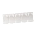 thumbnail image 4 of DOLITY Cosmetics Storage Container Kitchen Shelves Organizer Multiuse Hold 5 Jars Space white, 4 of 9