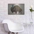 thumbnail image 5 of Luxe Metal Art 'Buffalo Bison III' by Ryan Fowler, Metal Wall Art, 24"x16", 5 of 8