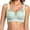 Green, variant on Women’s Seamless Lace Backless Bra Push Up Lift Fixed Cup Vest Style Wireless Bra Brazier for Women