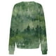 thumbnail image 5 of Jersey de cuello redondo con estampado informal para mujer, camisetas de manga larga, blusa, camiseta, Tops Pompotops  gfhjh15902, 5 of 5