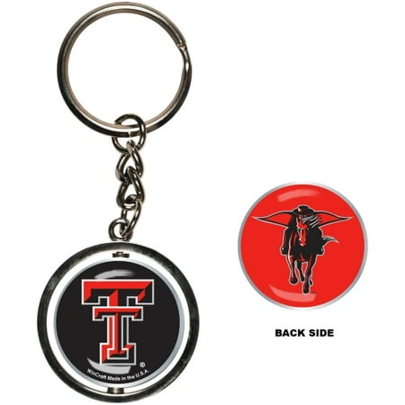 Texas Tech Red Raiders Ring - Texas Tech Red Raiders Spinner Key Ring - No Size