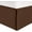 Java Brown, variant on Elegant Comfort 1-Piece Solid Bed Skirt, 1500 Thread Count, Minimalist Design, Easy Care, Wrinkle and Stain Resistant , Full, Java Brown