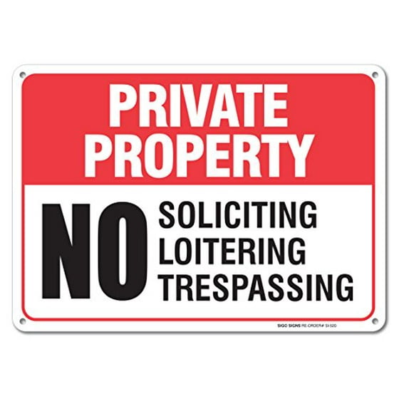 Private Property Sign Walmart Private Property Sign Walmart