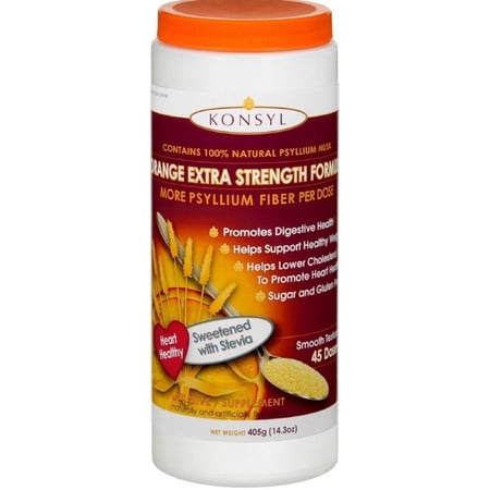 UPC 302241879804 product image for Konsyl Orange Extra Strength Formula Psyllium Husk 14.3 oz | upcitemdb.com