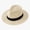 Beige, variant on Men Summer Straw Cowboy Sun Hat Wide Brim Breathable Fedora Panama Outdoor Travel Fishing Gardening Casual UnisexKhakiOne Size
