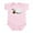 Petal Pink, variant on CafePress - Mate Body Suit - Baby Light Bodysuit, Size Newborn - 24 Months