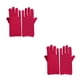 thumbnail image 3 of Guantes de LICRA para mujer Bearachild 2Conjunto Rosa roja, 3 of 6