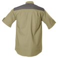 thumbnail image 3 of TAG Safari Men's Upland Short Sleeve Shirt (Khaki/Olive, Small), 3 of 3