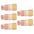 thumbnail image 4 of Gas Lens Collet Body, Gas Len Connector Standard Size 5Pcs Lightweight   For WP-17 18 26 TIG Welding Torch, 4 of 8