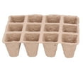 thumbnail image 1 of Seed Nursery Cup, Convinient Practical Seedling Pot 10Pcs 12-Grid  For Transplanting Plants For Nursery Seedling, 1 of 8