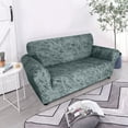 thumbnail image 2 of Housse de sofa 2 Pcs, Housse de sofa Extensible, Housse de Meuble, Convient au Salon, Ajustée, Antidérapante, Lavable à la machine, Vert Décontracté, 2 of 8