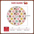 thumbnail image 2 of Fotbe Colorful Donuts Pattern Christmas Tree Skirt, Tree Skirts Plush Christmas Decorations, Christmas Tree Skirts Xmas Decorations Holiday Party Decor-36", 2 of 6