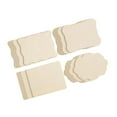 thumbnail image 4 of simhoa 28 Pieces Unfinished Wood Pieces 2mm Thick for Crafting Architectural Models, 4 of 8