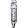 thumbnail image 3 of Rawlings RWLGVELIWSIL Velo Intermediate Leg Guard, White & Silver, 3 of 3