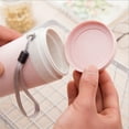 thumbnail image 6 of Hobeauty 300ml/10oz Travel Mug Vacuum Insulated Double Layer Plastic Children Safety Water Bottle for Outdoor, 6 of 12