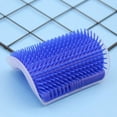 thumbnail image 4 of RV 1 Uds. Masajeador de pared para gatos, cepillo removedor de cepillos para mascotas, cepillo de masaje para depilación de gatitos y mascotas, suministros para el cuidado personal de mascotas (azul), 4 of 5