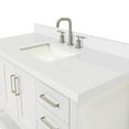 thumbnail image 4 of Ariel S049SWQRVOGRY Magnolia 48" Free Standing Single Basin Vanity Set - Grey / Pure White, 4 of 7
