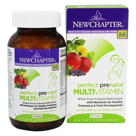 New Chapter - Parfait prénatale multivitamines - 192 comprimés