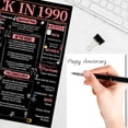 thumbnail image 4 of Tarjeta de aniversario Joycard 36 aniversario para mujer 1990, 4 of 7