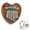 B#071 B, variant on 8 Key Mini Kalimba Thumb Piano, Portable Finger Piano Musical Instrument with Lanyard, Handheld Percussion for Beginners and Music Lovers B#071 H