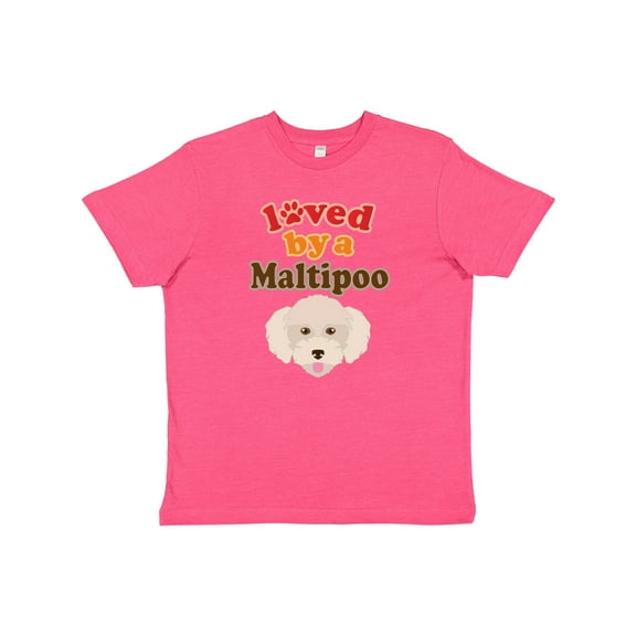 Inktastic Maltipoo Dog Gift Poodle Maltese Youth T-Shirt