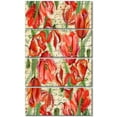 thumbnail image 2 of Design Art - Motif de Fleurs Rouges Sans Coutures, 2 of 3