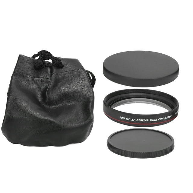 Filtro de lente gran angular Zomei Ultra Slim de 72 mm y 0,45x para cámaras réflex y videocámaras Nikon