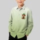 thumbnail image 1 of Blusa y camisa de manga larga con cuello vuelto para niños, camisa informal de moda para niños y niñas, camisa de manga larga con estampado del Día de San Patricio, camisa de manga larga con cuello vu, 1 of 7