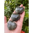 thumbnail image 4 of Large Labradorite Heart, 1.75" Crystal Gemstone Labradorite Palm Stones, 4 of 11