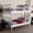 White, variant on Baxton Studio Lucera Mid-Century Modern Bunk Bed, Twin, Beech Brown